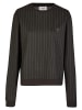 ANGELS  Sweatshirtpullover Sweater mit modischem Muster in SCHWARZ