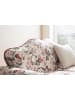 Furn.Design Sofa 3,5-Sitzer creme Landhaus, Blumen Design, Couch 228 cm