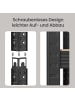 SONGMICS Schwerlastregal Cozory in Schwarz - (B)90 x (H)180 x (T)40 cm