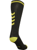 Hummel Hummel High Indoor Socken Elite Multisport Erwachsene Schnelltrocknend in BLACK/BLAZING YELLOW