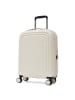 Mandarina Duck Logoduck + 4 Rollen Kabinentrolley S 55 cm in white mocha