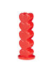 Butlers Kerzenhalter HEARTS in Rot