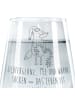 Mr. & Mrs. Panda Becherglas Fuchs Weihnachten mit Spruch in Transparent