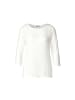 Street One Langarmshirt in off white
