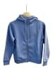 Gant REG TONAL SHIELD ZIP HOODIE in Palace Blue