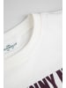 Coccodrillo Baumwoll-T-Shirt mit kurzen Ärmeln in ecru