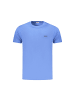 Rifle Blau Herren T-Shirt aus Baumwolle