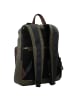 Piquadro Harper Rucksack RFID Leder 40 cm Laptopfach in green-dark brown