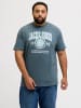 JACK & JONES PLUS 2er-Pack T-shirt in Sky Captain