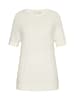 Usha Damen Strick Pullover in Wollweiss