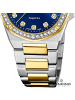 Candino Analog-Armbanduhr Candino Elegance silber, gold mittel (ca. 34mm)