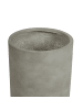 Beliani Outdoor Blumentopf EUCOMMIA in Grau - (W) 36 x (H) 51 x (L) 36 cm