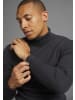 Bruno Banani Rollkragenpullover in anthrazit melange