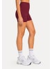 SMILODOX LEO Shorts Velvara in Rot Leo