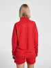 Hummel Halbreißverschluss Sweatshirt Hmllead Damen in TRUE RED
