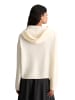 Marc O'Polo DENIM Merino-Strick-Hoodie oversize in White Blush