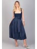 Edelnice Langes Dirndl Clarissa Dunkelblau in blau