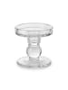 relaxdays 2 x Kerzenhalter in Transparent - (H)8,5 x Ø 8,5 cm