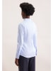 Seidensticker Kelchkragenbluse Slim in Hellblau