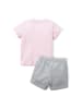 Puma Trainingsanzug Minicats Tee&Shorts Set in grau