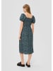 QS Kleid in 67A3_petrol
