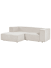 Beliani Ecksofa VERNON in Beige - (W) 236 x (H) 68 x (L) 175 cm