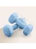 SONGMICS 2er-Set: Hanteln Stefan in Blau - (B)9 x (H)8.5 x (T)20 cm