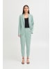 ICHI Casual IHKATE Regular fit in Beryl Green/Almond Herringbone