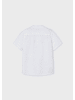 Mayoral Kinderhemd kurzarm in weiss