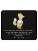 Mr. & Mrs. Panda Mouse Pad Humorvolle Ärztin mit Spruch in Schwarz