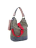 Fritzi aus Preußen Izzy07 Olga Canvas Schultertasche 27 cm olive