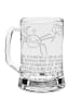 Mr. & Mrs. Panda Bierglas Spinne Agathe Motivation mit Spruch in Transparent