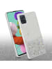 cadorabo Hülle für Samsung Galaxy A51 4G / M40s Glitter in Transparent mit Glitter