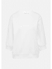 comma Sweatshirt in 0100_weiß