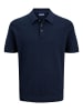 Jack & Jones Gestricktes Polo in Sky Captain