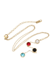 faina Necklace in Gold Multicolor