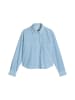 Marc O'Polo DENIM Cordbluse loose in Blue Dusk