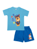 United Labels Paw Patrol Schlafanzug Pyjama Set Kurzarm in blau