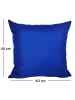 JACK 2er Set Outdoor Kissenhülle 40x40cm Uni in Blau