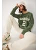 NO MATTER WHAT Sweatshirt im Khaki