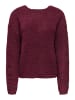 JDY Strickpullover in Tawny Port