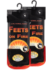 Stark Soul® Thermo Socken 2er Pack FEETS on FIRE in schwarz