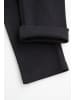 Coccodrillo Gerippte Leggings mit langem Bein in schwarz