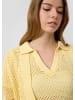 QS Strickjacke in 1101_gelb