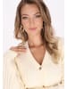 faina Damen Cardigan in Wollweiss