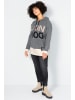 Angel of Style Sweatshirt in dunkelgrau melange