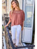 Aniston CASUAL Bootcut-Jeans in weiß