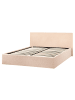 Beliani 2-tlg Doppelbett ORBEY in Beige
