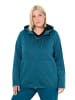 Ulla Popken Sweatjacke in dunkles petrol