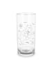 Mr. & Mrs. Panda Wasserglas Otter Seerose ohne Spruch in Transparent